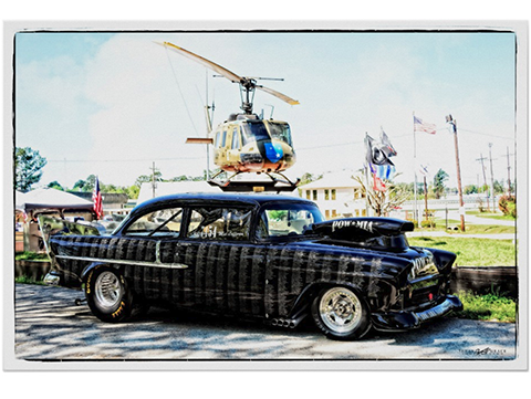 1955 Chevy POW/MIA Poster by Texas Grace Photography